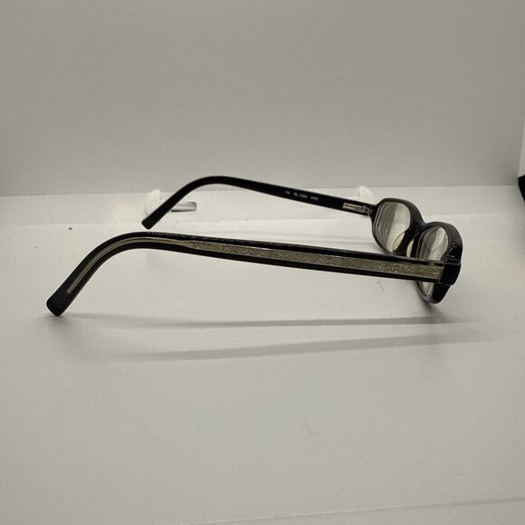Ralph Lauren RL1454 ORB3 Small Black Rectangular Eyeglasses Frame 50-16 135 - Picture 4 of 8